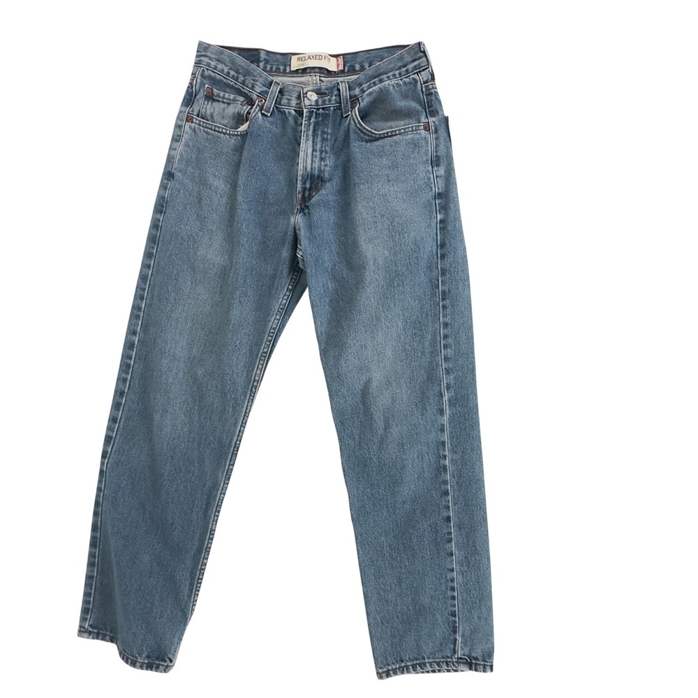 Levi's 550 Relaxed Fit Jeans Blue Cotton Denim W30 L30